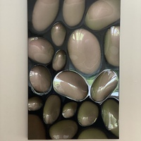 Tafelbild<br /><br />
Holz, Epoxy<br /><br />
Willi Siber